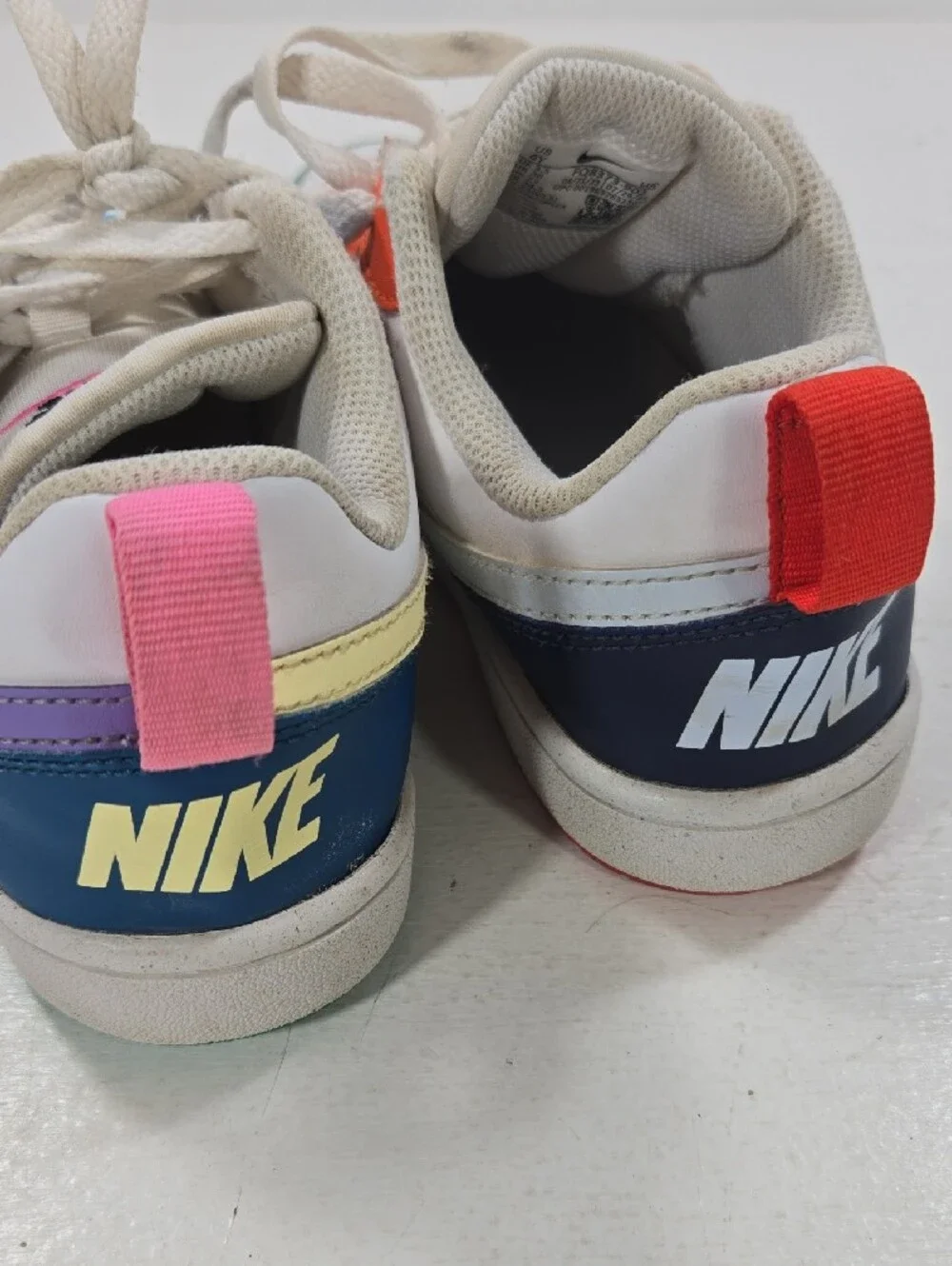 Nike Kids Court Borough Low Racraft Multicolor Sneakers 4
